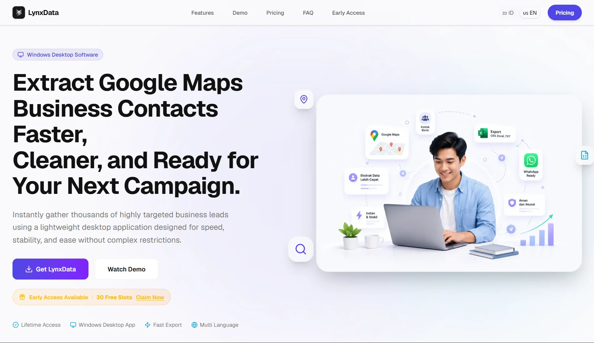 Screenshot LynxData